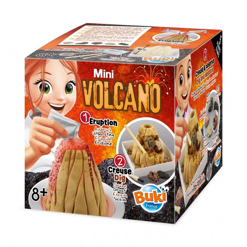 Mini Volcano Eruption Kit - Buki France - The Toy Store