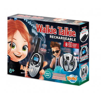 Walkie Talkie Rechargeable Set - Buki France - The Toy Store
