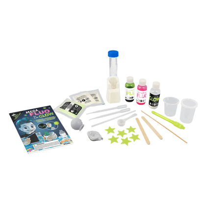 Mega Fluo & Glow Science Kit - Buki - The Toy Store
