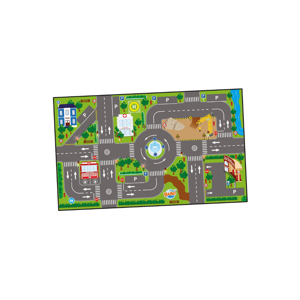 City Themed Play Mat - Buki - The Toy Store