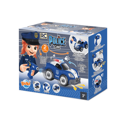 Police Car Remote Control - Buki - The Toy Store