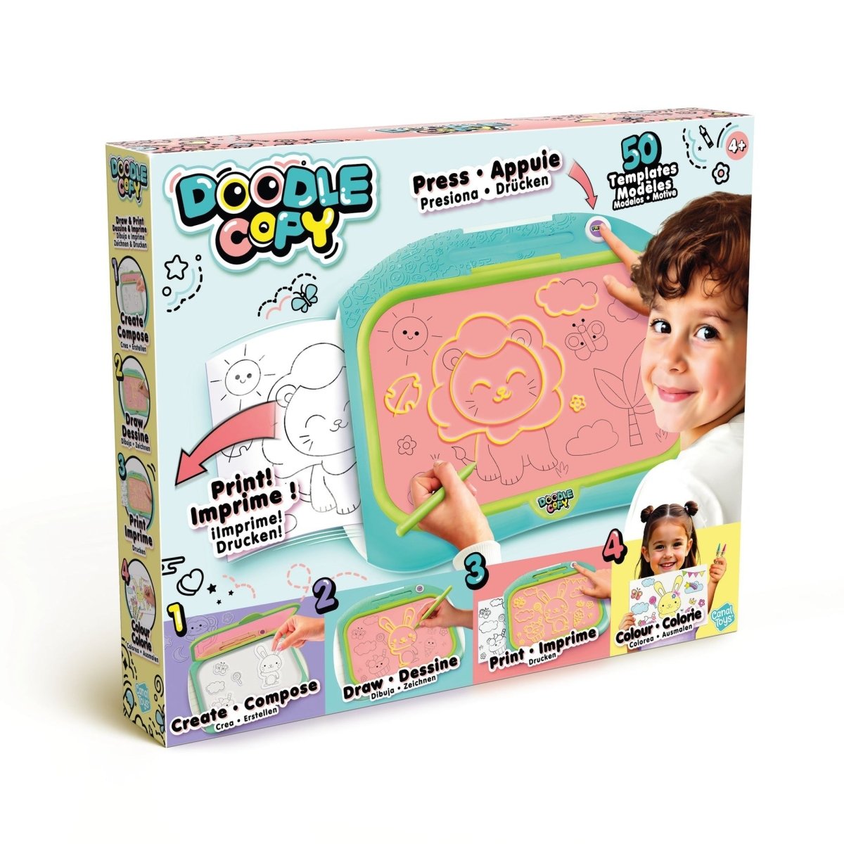 Doodle Copy Draw & Print - Canal Toys - The Toy Store