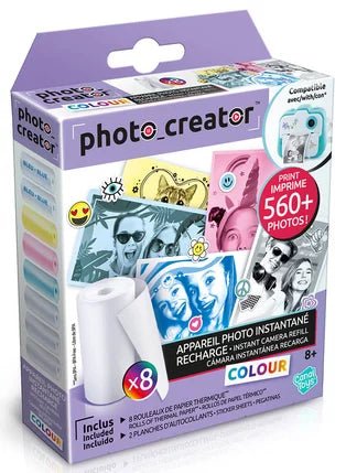 Photo Creator Instant Camera Color Refil - Canal Toys - The Toy Store