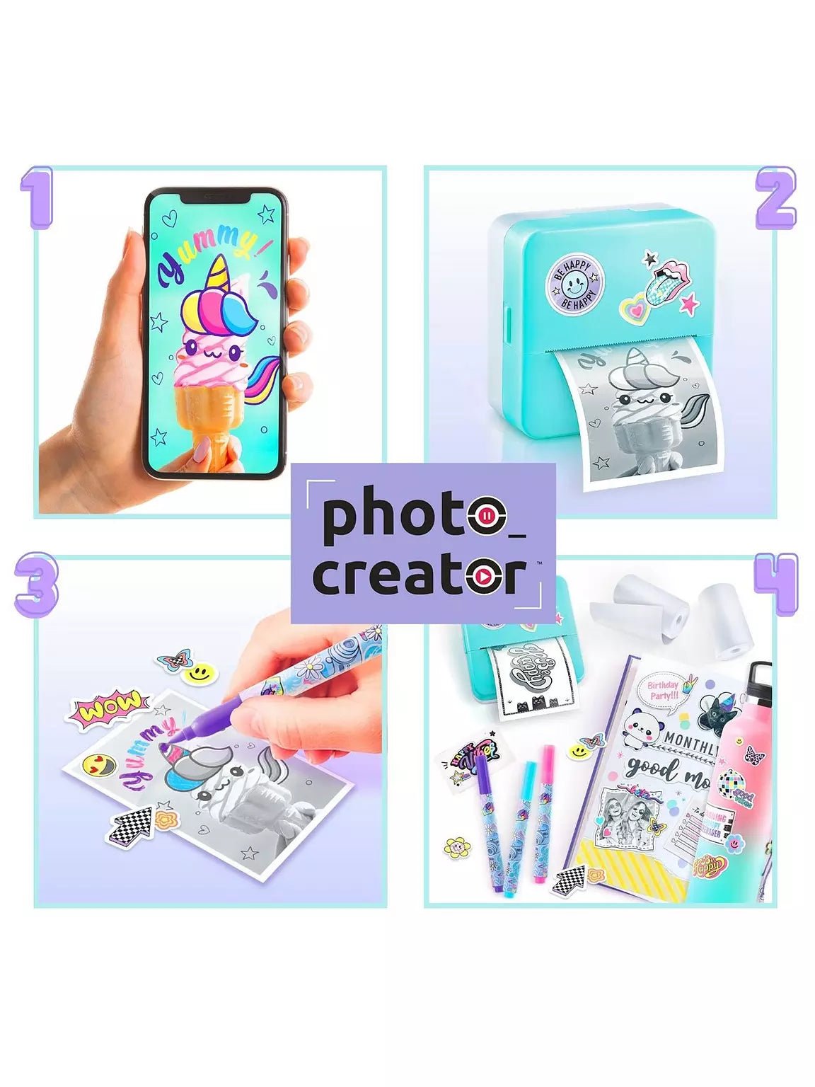 Photo Creator Instant Pocket Printer - Canal Toys - The Toy Store