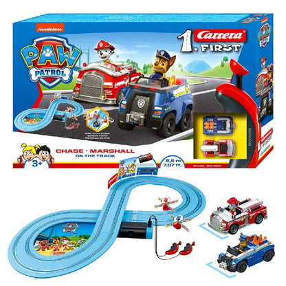 Paw Patrol 1st First starter kit: blue track with Chase and Marshall vehicles