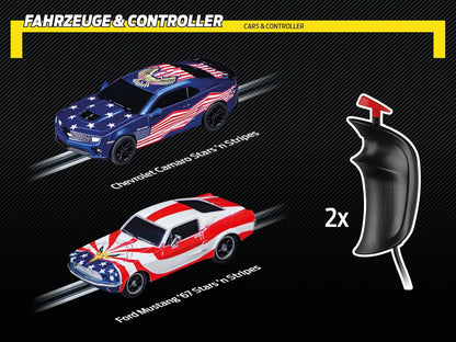 Street Legends Fahrzeuge & Controller: zwei Rennwagen und 2x Controller