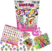Fairy Loomi-Pals collectible charm bracelet kit package with 600 charms and 30 clips
