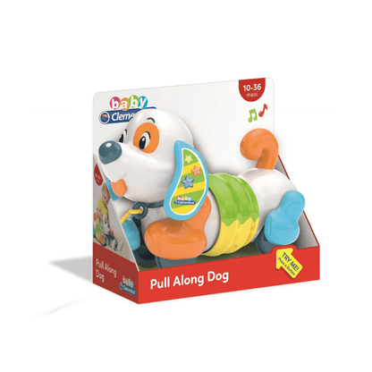 Draft Animal Pull Toy Dog - Clementoni - The Toy Store
