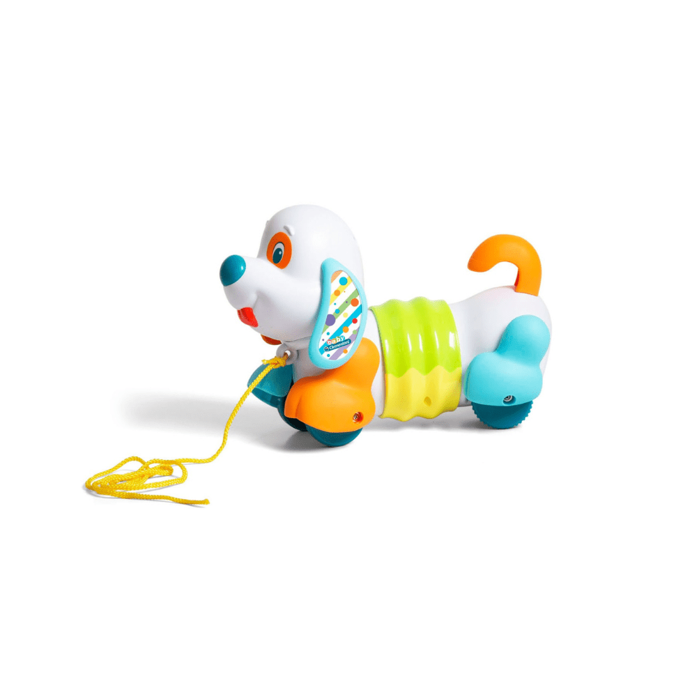 Draft Animal Pull Toy Dog - Clementoni - The Toy Store