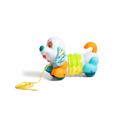 Draft Animal Pull Toy Dog - Clementoni - The Toy Store