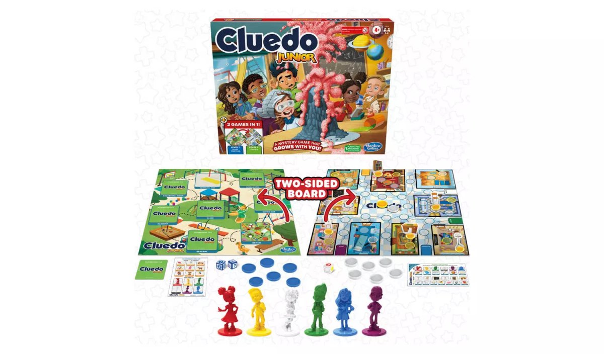 Cluedo Junior 2 - in - 1 Board Game - Cluedo - The Toy Store