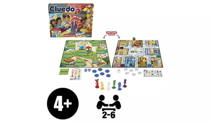 Cluedo Junior 2 - in - 1 Board Game - Cluedo - The Toy Store