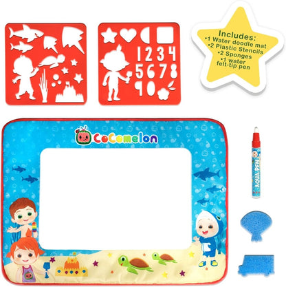 Aqua Mat With Stencils - Cocomelon - The Toy Store