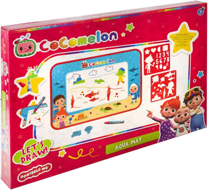 Aqua Mat With Stencils - Cocomelon - The Toy Store