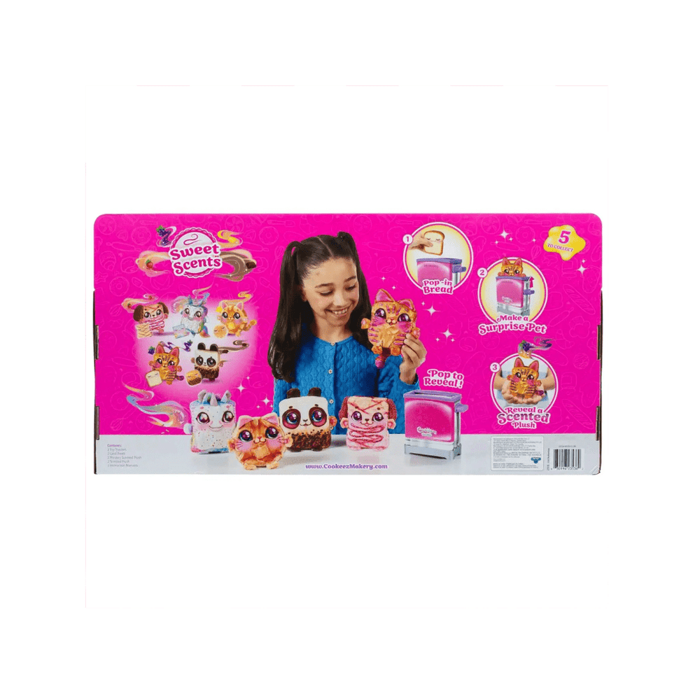 Toasty Treatz Toaster with Scented Plush, 1-Plush Toy | Cookeez Makery ...
