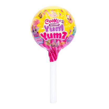 Yum Yumz S3 lollipop-style single pack candy with character graphics on a stick