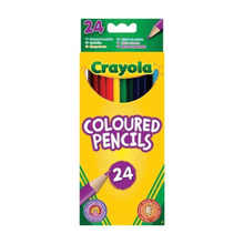 24 X Coloured Pencils - Crayola - The Toy Store