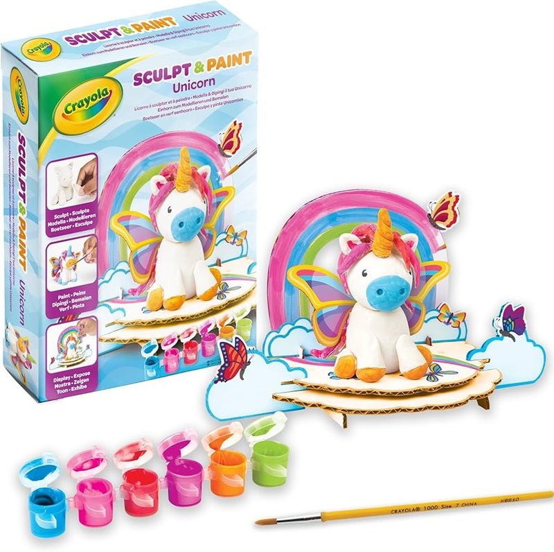 Color And Paint Unicorn Kit - Crayola - The Toy Store