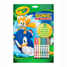 Coloring & Activity Pad Sonic - Crayola - The Toy Store