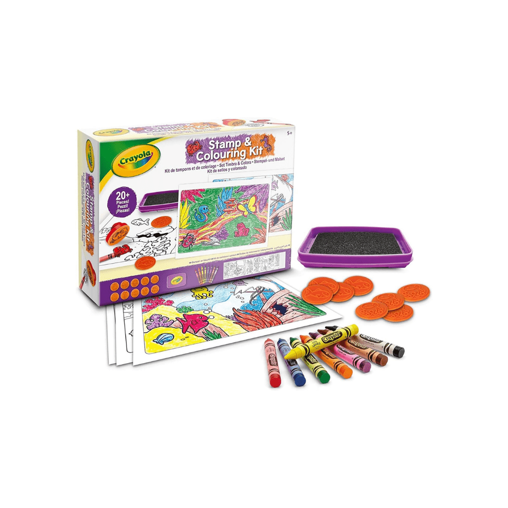 Stamp And Colouring Kit Stamp & Colouring Kit - Crayola - The Toy Store
