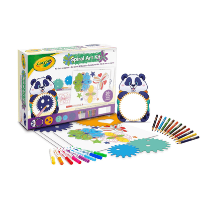 Spiral Art Kit & Mandala Set - Crayola - The Toy Store