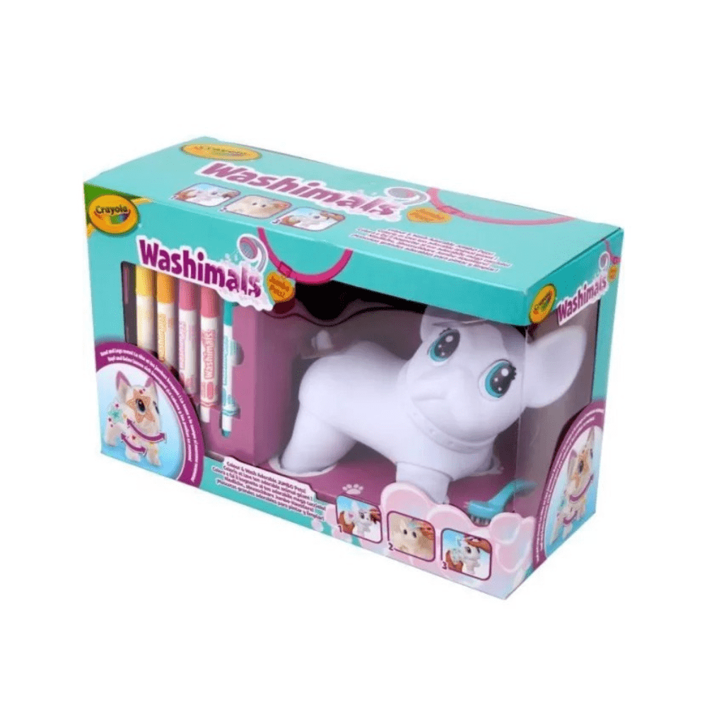 Washimals Pet Coloring Set - Crayola - The Toy Store