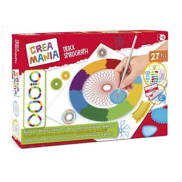 Spirograph 27 pcs - Creamania - The Toy Store