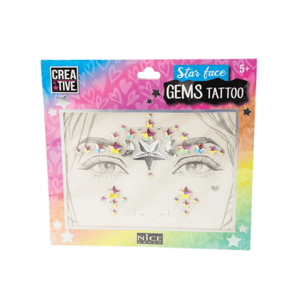 Star Face Gems Tattoo Set - Creative - The Toy Store
