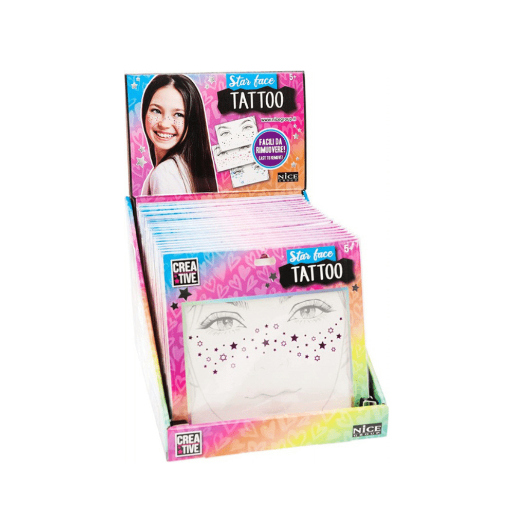 Star Face Gems Tattoo Set - Creative - The Toy Store