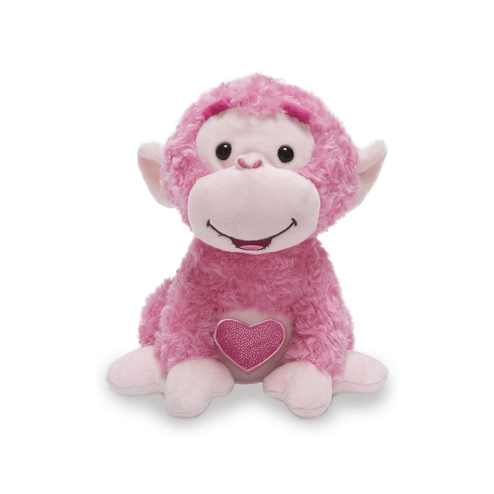 Love Me Coco | Animated Valentine's Pink Monkey Stuffed Animal Plush - Cuddle Barn - The Toy Store