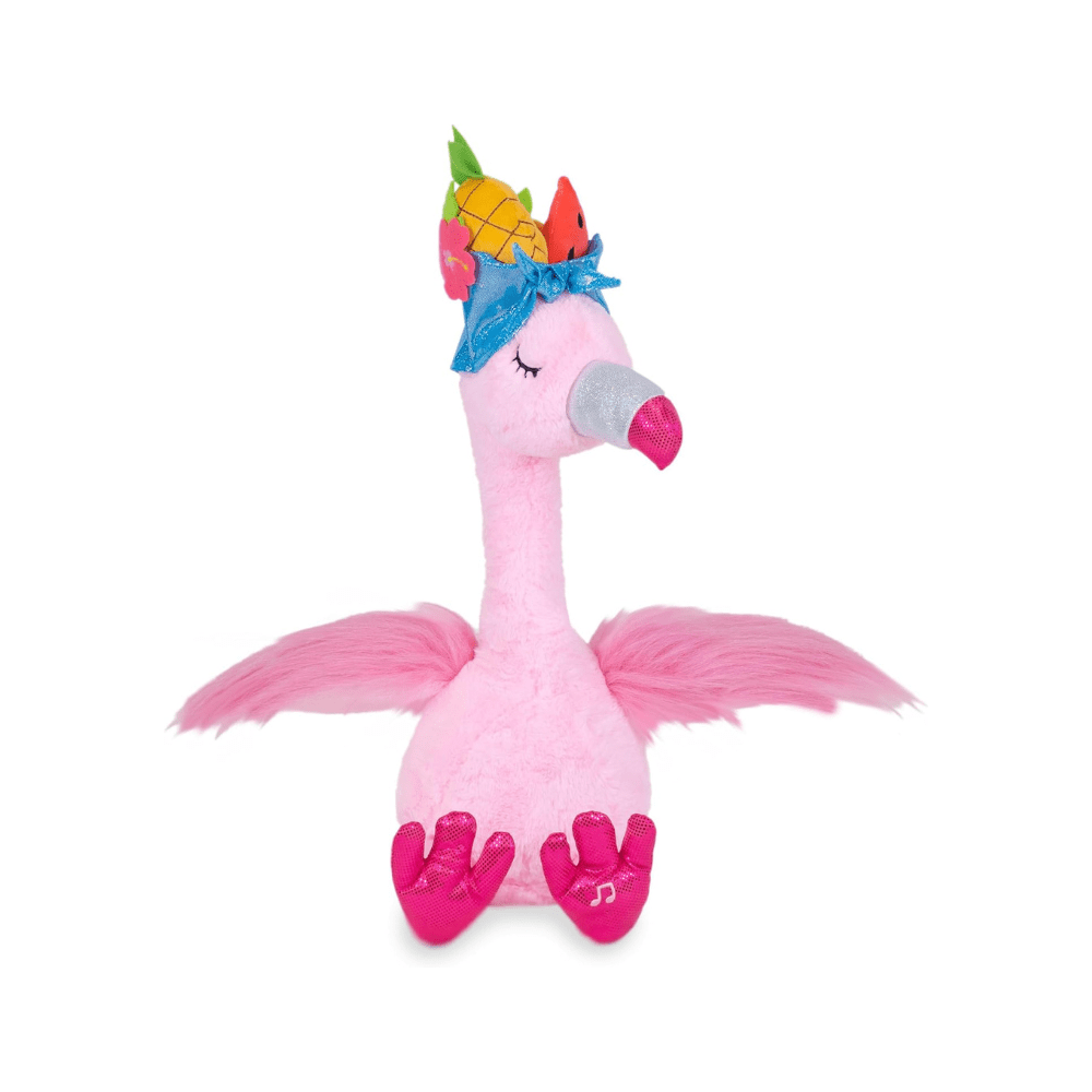 Paradise Penny Animated Pink Flamingo Fun Par Plush - Cuddle Barn - The Toy Store