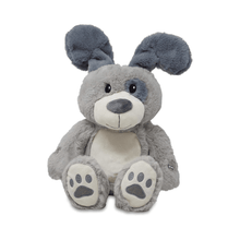 Peek & Play Parker 11" Gray Puppy - Cuddle Barn - The Toy Store