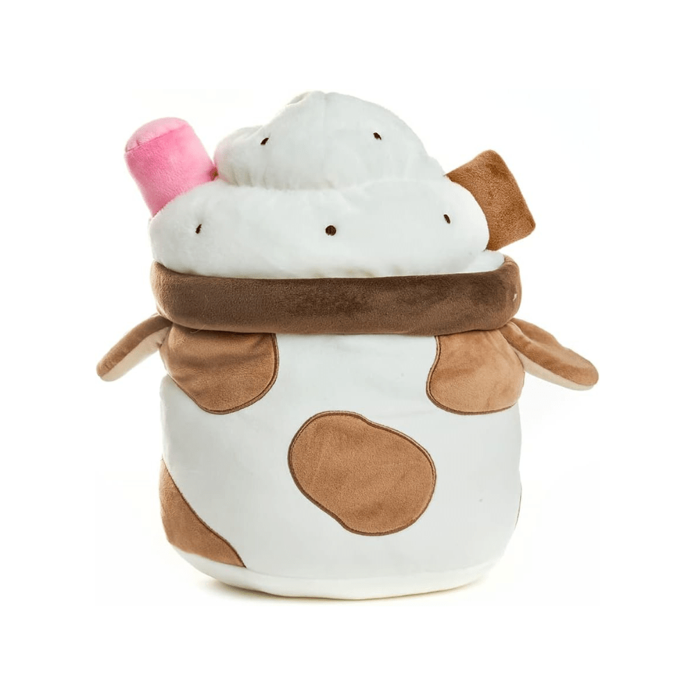 Plush Goals Soft Chocolate Mooshake - Cuddle Barn - The Toy Store