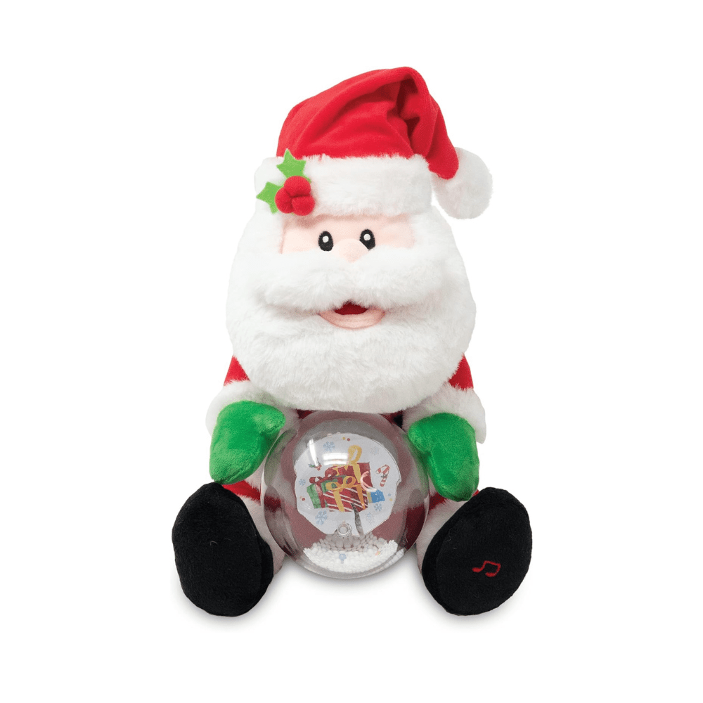 Snowglobe Santa with Snow - Cuddle Barn - The Toy Store