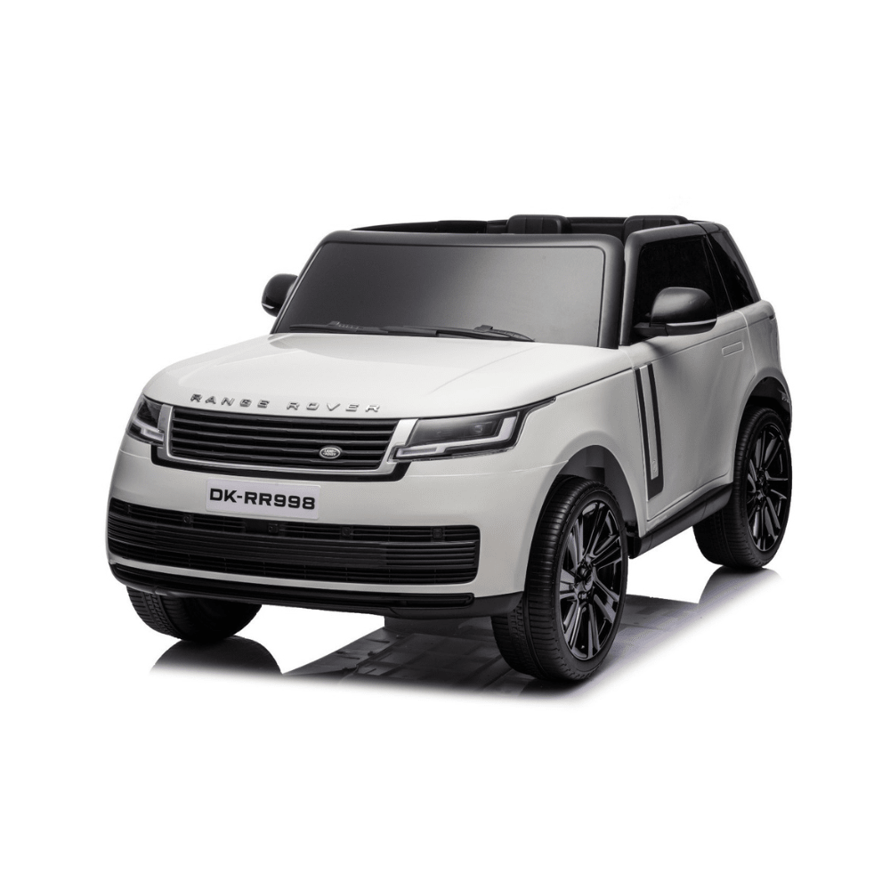 Licensed 2021 Range Rover SUV in white, front three-quarter view