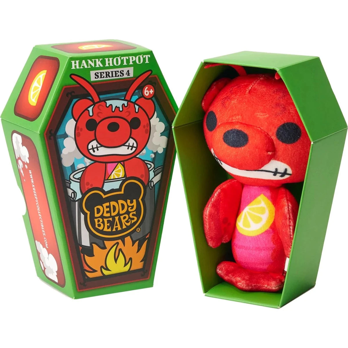 Deddy Bear Plush In Coffin - Deddy Bear - The Toy Store