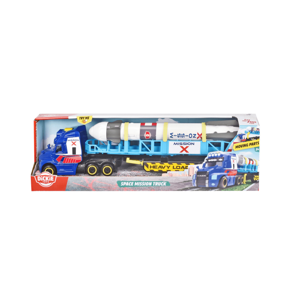 Dickie Truck with Rocket Launch Toy - Dickie - The Toy Store