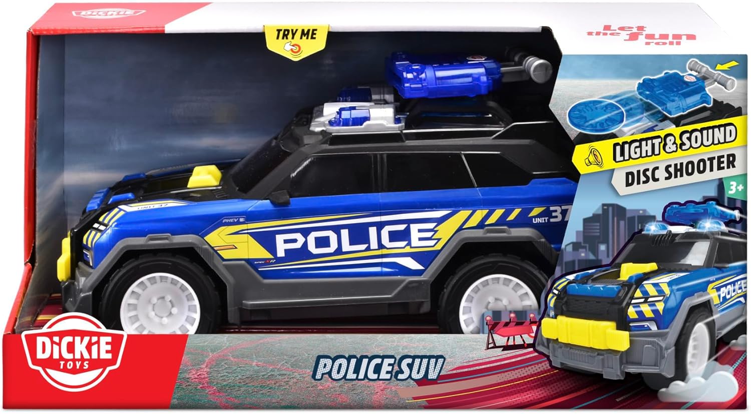 Police SUV with Light and Sound - Dickie - The Toy Store