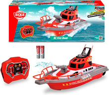 RC Steerable Fire Boat RTR - Dickie - The Toy Store