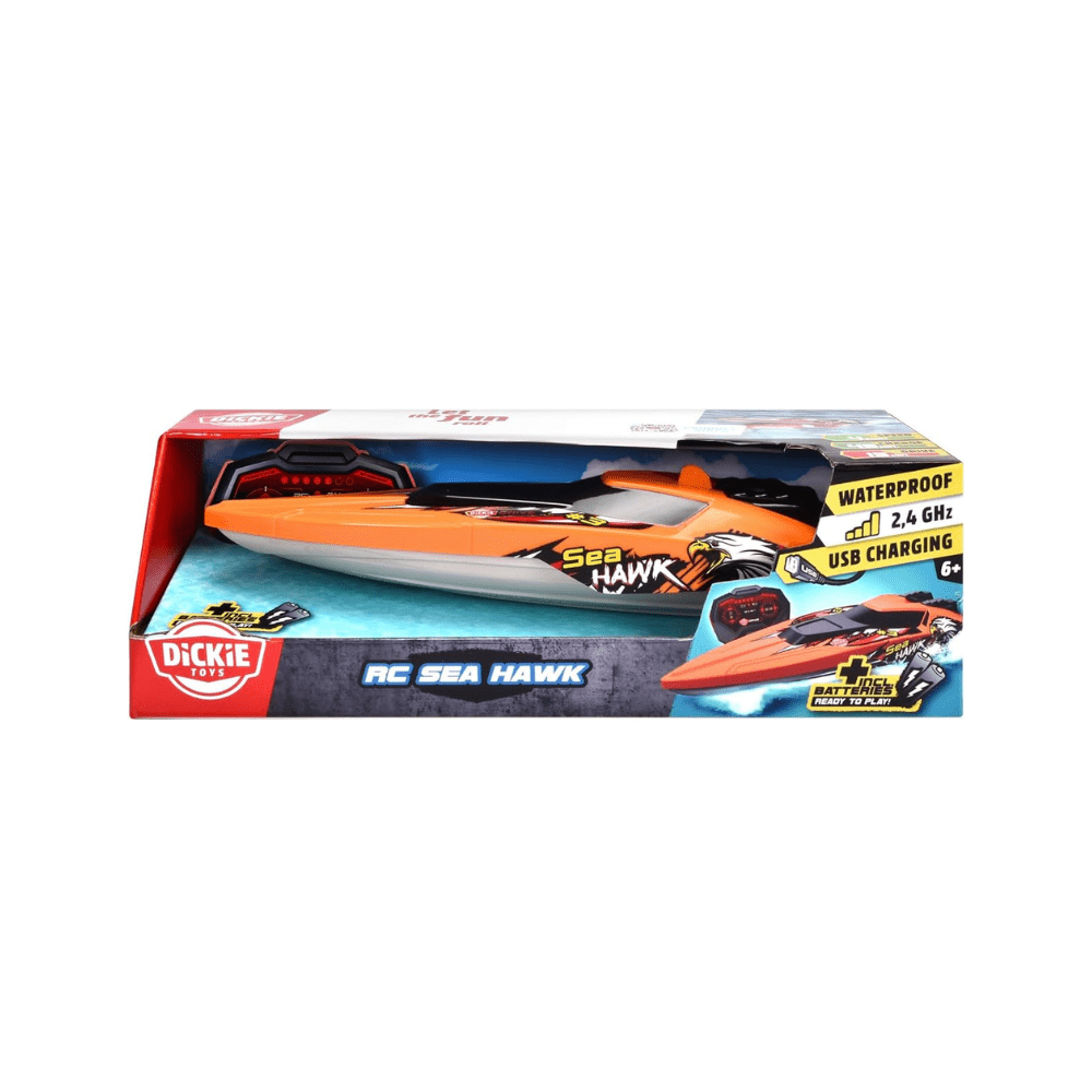Sea Hawk Remote Control Boat - Dickie - The Toy Store