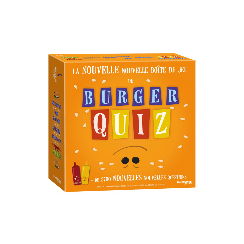 Burger Quiz Trivia Game V2 - Dujardin - The Toy Store