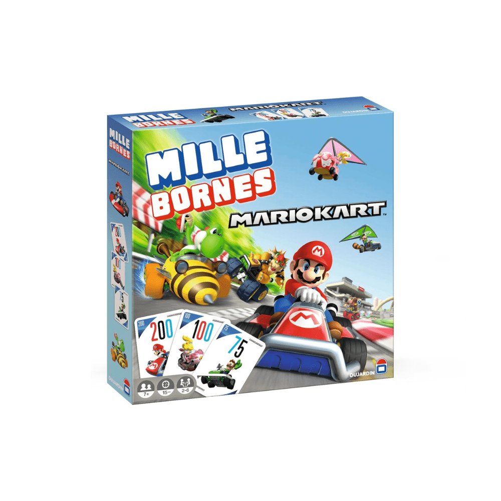 Mario Kart Mille Bornes Game - Dujardin - The Toy Store