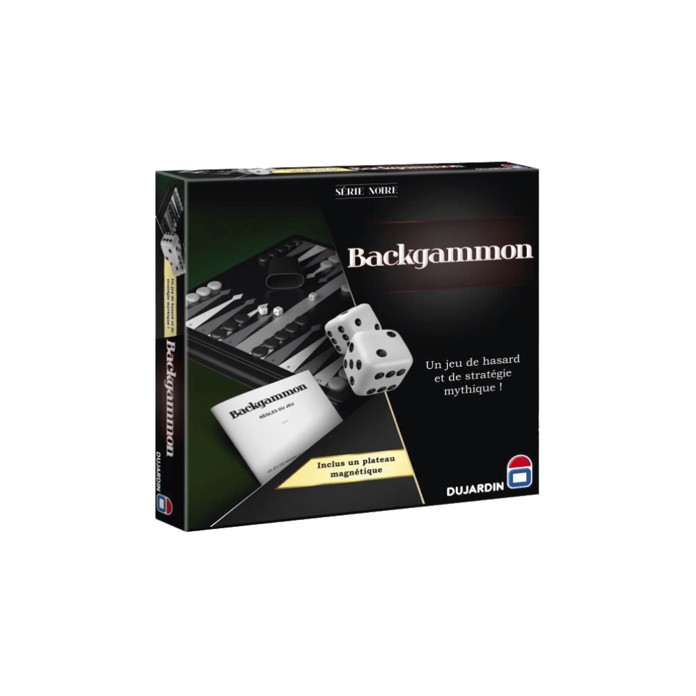 Serie Noire Backgammon Game - Dujardin - The Toy Store