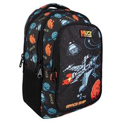 Primary School Backpack Must Team Xpression Spaceship 3 Compartments