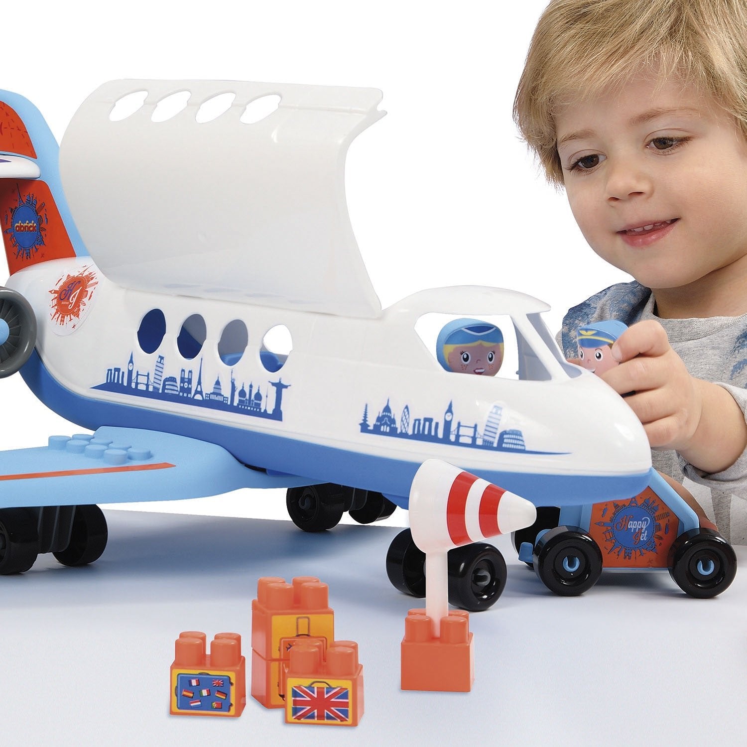 Abrick Jappy Jet Plane - Ecoiffier - The Toy Store