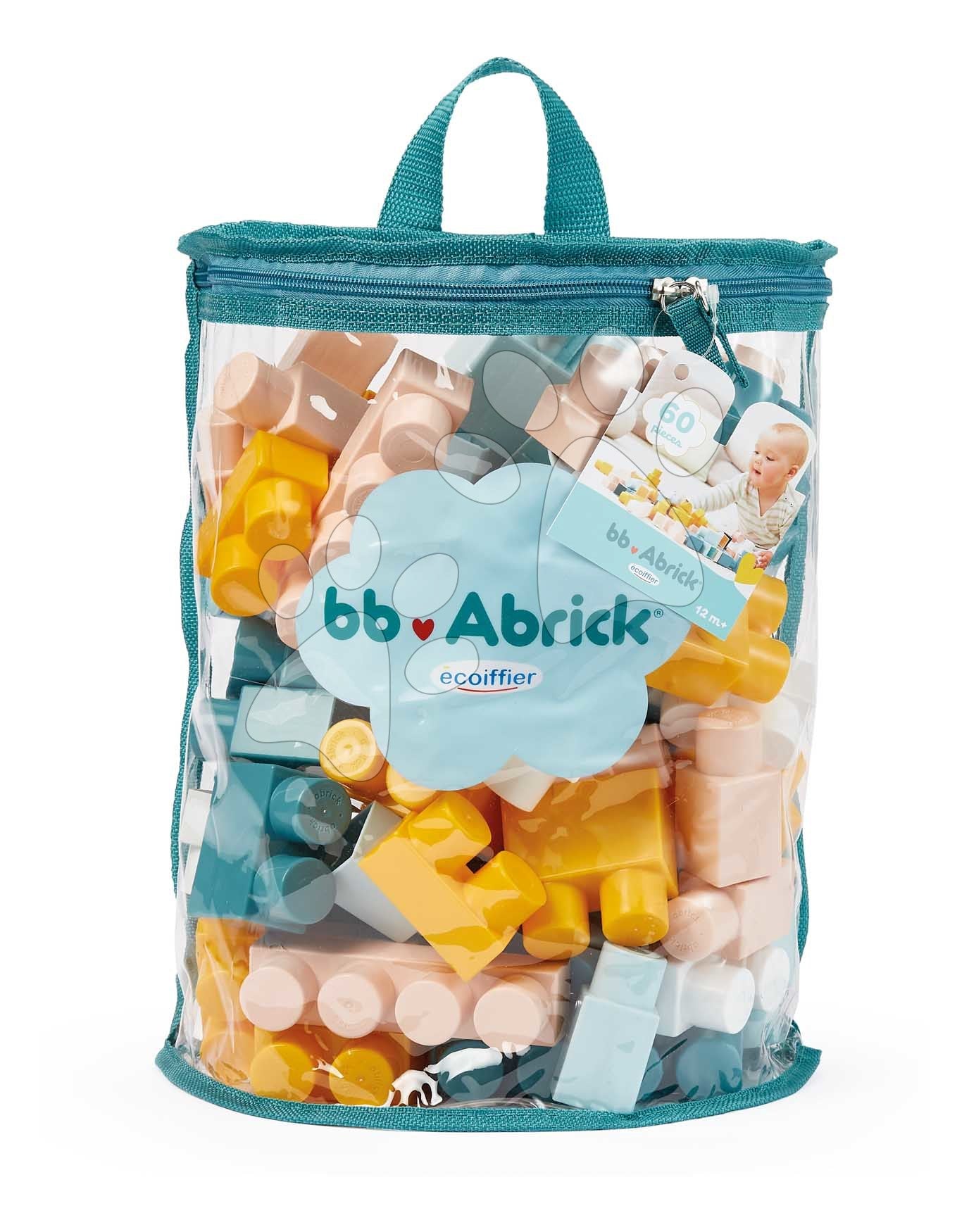 Bag of 60 blocks - Ecoiffier - The Toy Store