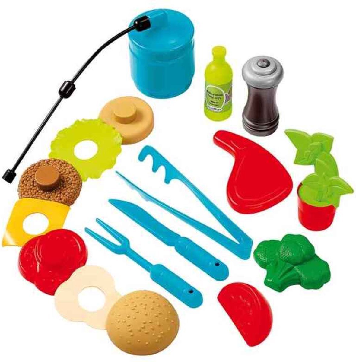 Barbecue With Accessories Set - Ecoiffier - The Toy Store