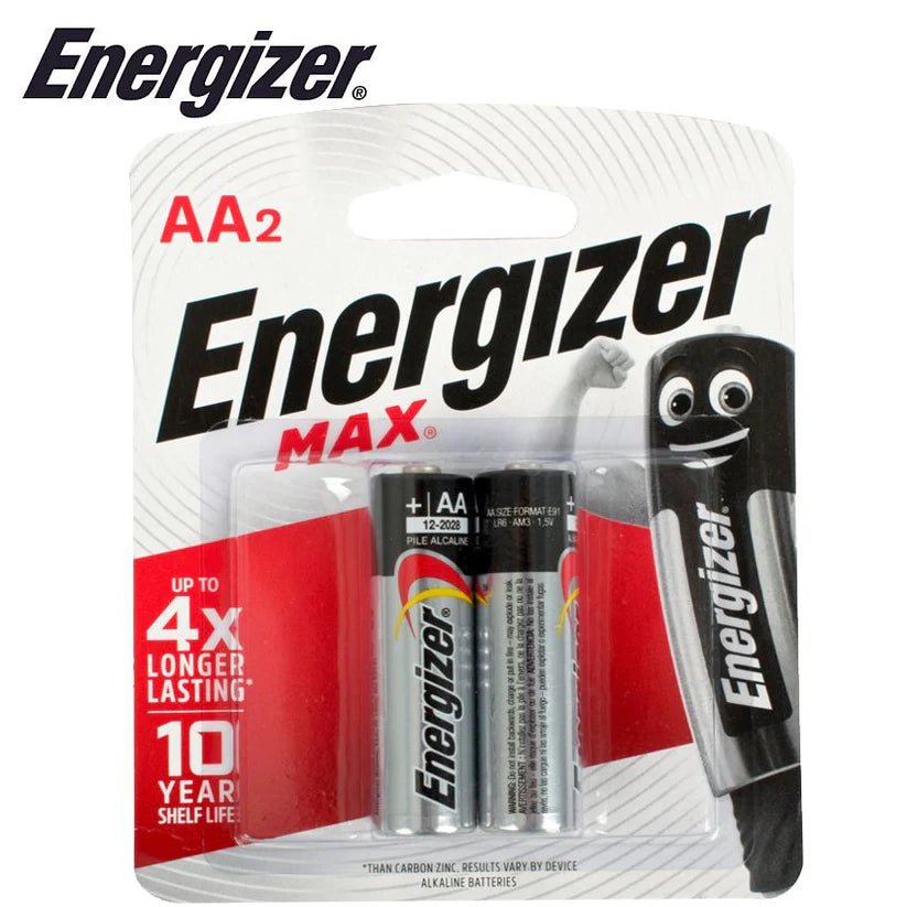 Energizer Max AA2 Batteries - Energizer - The Toy Store