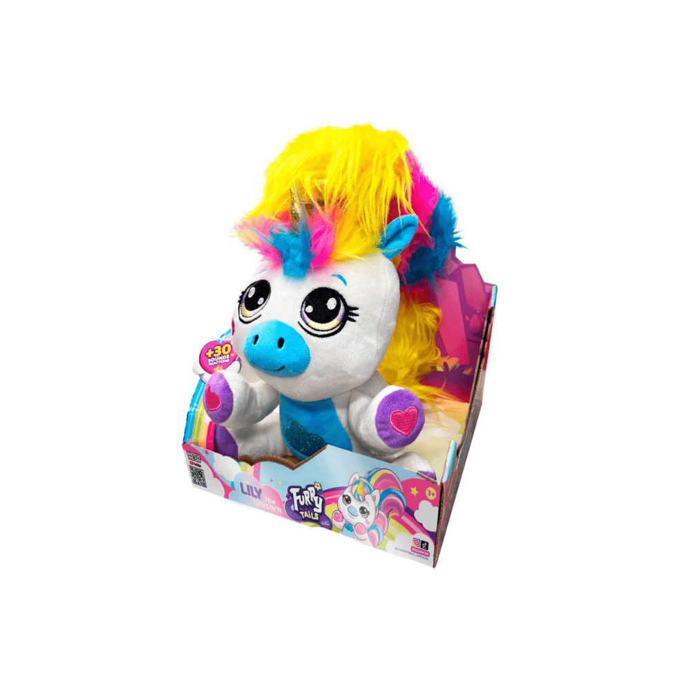 Furry Tails - an interactive unicorn | Eolo – The Toy Store Furry Tails - an interactive unicorn | Eolo – The Toy Store
