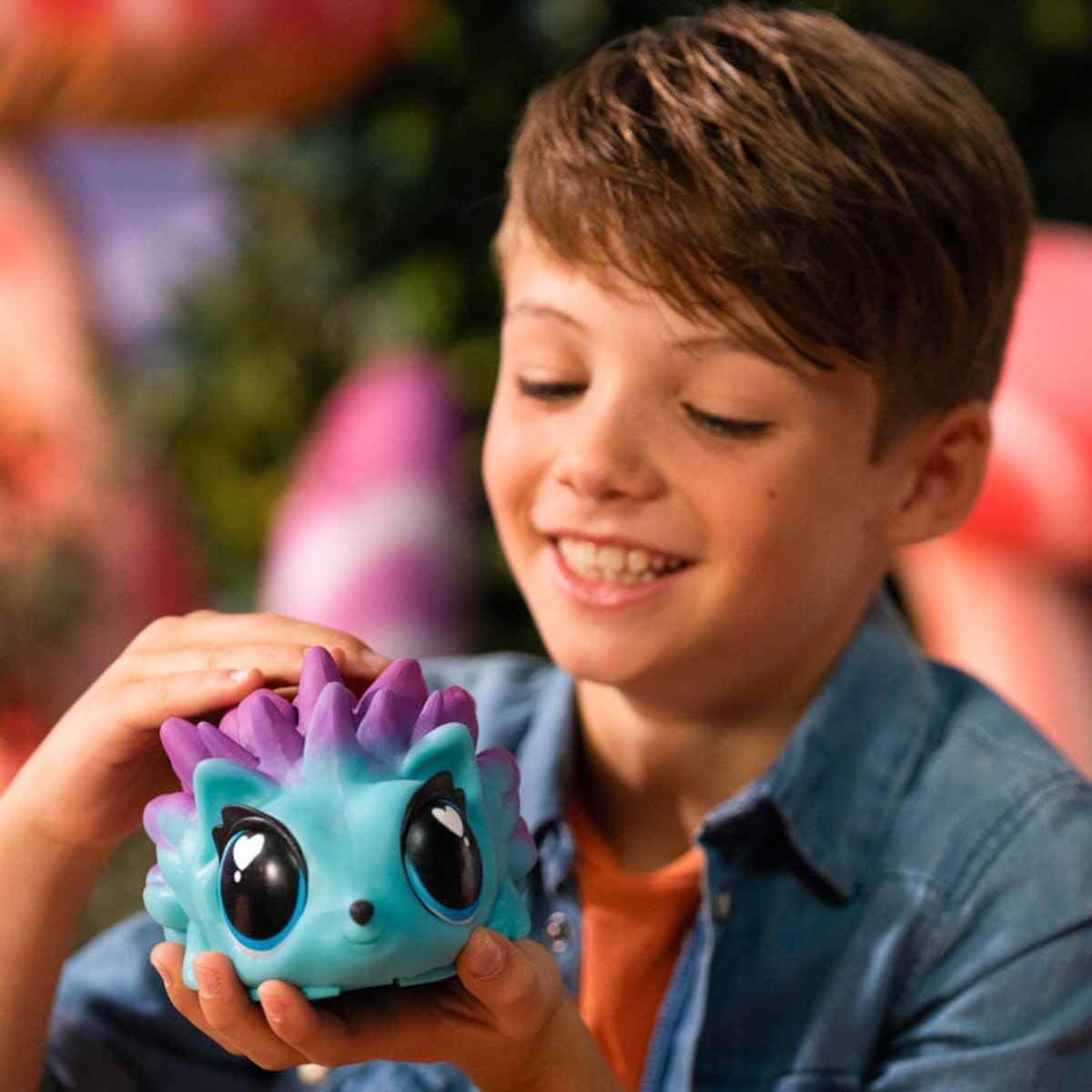 Jiggly Pets My Spike Pet Plush - Eolo - Pink - The Toy Store